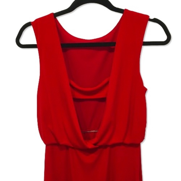 Bianca Nygard ✦ Chic Red Open Back Unworn Dress (S) - Picture 2 of 7